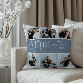 Cojín Decorativo Fotorretrato sentimental Mimi Recuerdo 