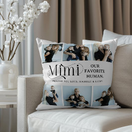 Cojín Decorativo Fotorretrato sentimental Mimi Recuerdo 