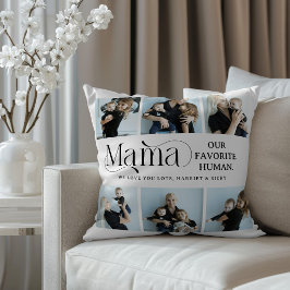 Cojín Decorativo Fotosentimental Collage Recuerdo para Mamá