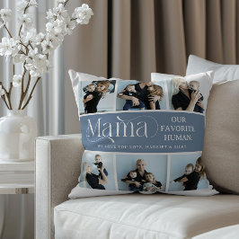 Cojín Decorativo Fotosentimental Collage Recuerdo para Mamá