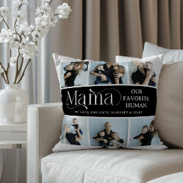 Cojín Decorativo Fotosentimental Collage Recuerdo para Mamá