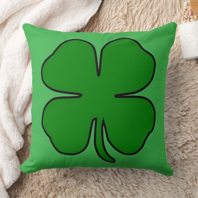Cojín decorativo Four Leaf Love 20x20 (Manta)