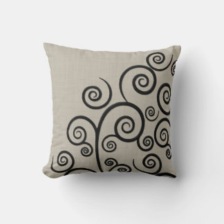 Cojín Decorativo Foux Borroidered Swirls en línea