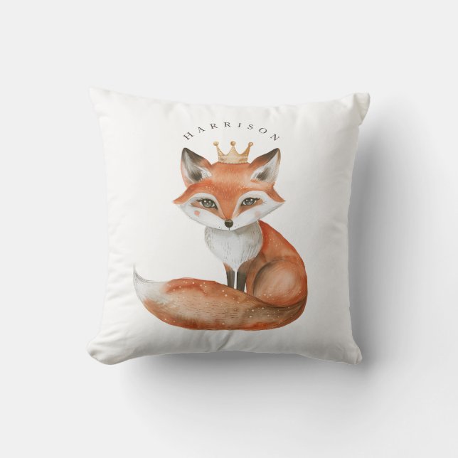 Cojín decorativo Fox de 16" x 16" (Anverso)