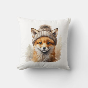 Cojín decorativo Fox de invierno