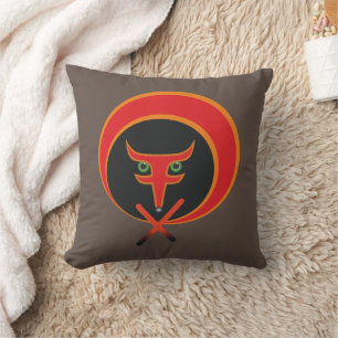 Cojín Decorativo Fox de la vida - Rojo.
