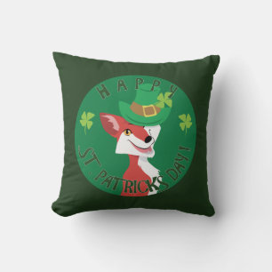 Cojín Decorativo Fox de San Patricio