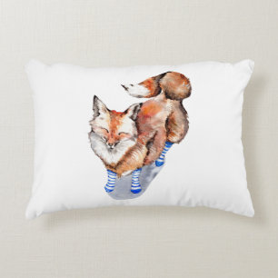 Cojín Decorativo Fox en calcetines