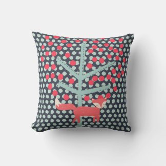 Cojín Decorativo Fox retro