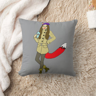 Cojín Decorativo Foxgirl