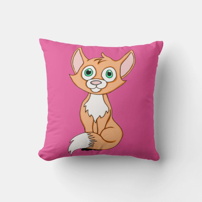 Cojín Decorativo Foxy Roxy Square Pillow (Anverso)