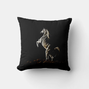 Cojín decorativo Fractal de Caballo Blanco