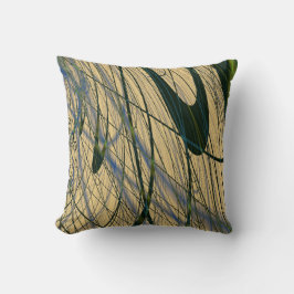 Cojín Decorativo Fractal de fiebre de la jungla