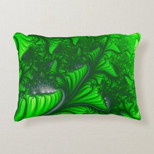 Cojín Decorativo Fractal de la selva