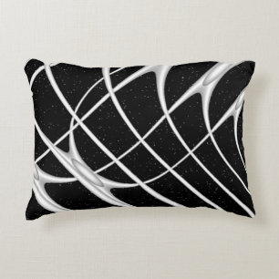 Cojín Decorativo Fractal del espacio de galaxia