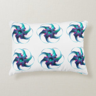 Cojín Decorativo Fractal Fantasy Swirls Pillow