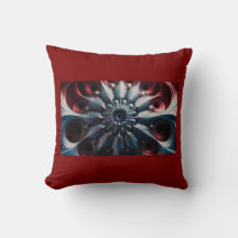 Fractal Juliabrot Rojo Y Plateado