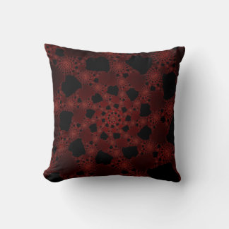 Cojín decorativo fractal personalizado Spiderweb