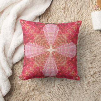 Cojín Decorativo Fractal Rosa |