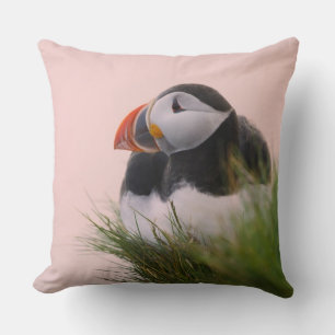 Cojín Decorativo Frailecillo atlántico (Fratercula arctica)