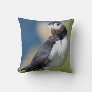 Cojín Decorativo Frailecillo Atlántico (Fratercula Arctica) En Acan