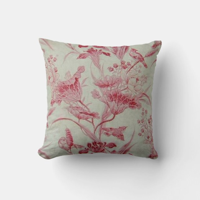 Cojín Decorativo Francés antiguo Toile (Anverso)