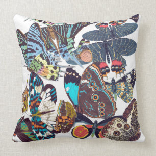 Cojín decorativo francés de los animales de la