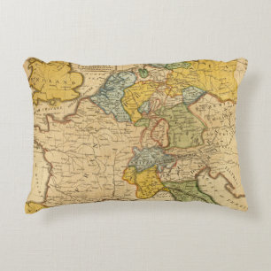 Cojín Decorativo Francia, Alemania, Países Bajos, Suiza