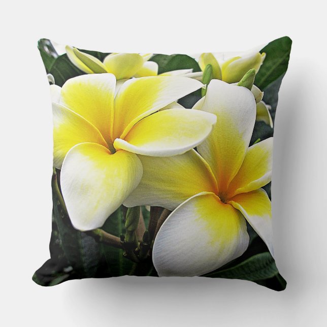 Cojín Decorativo Frangipani (Anverso)