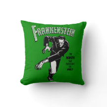 Frankenstein - Halloween Pillow