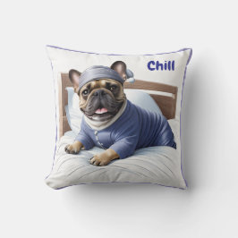 Cojín Decorativo Französische Bulldogge Festival Sleep Day Bulldog