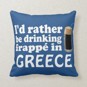 Cojín Decorativo Frappé en Grecia