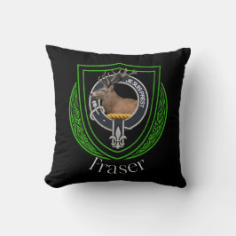 Cojín Decorativo Fraser Scottish Clan Crest