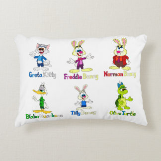 Cojín Decorativo Freddie Bunny y pandilla