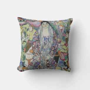Cojín Decorativo Frederiche Maria Beer por Gustav Klimt