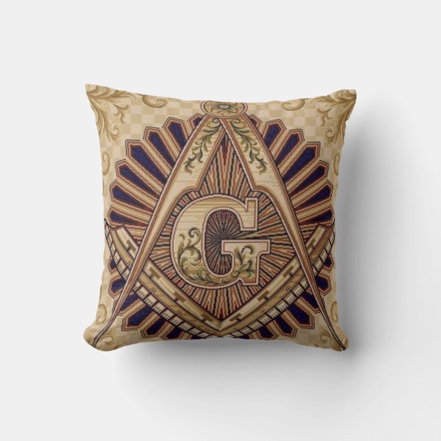 Cojín Decorativo Freemason (Anverso)