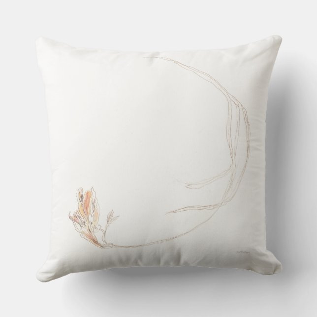 Cojín Decorativo Freesias secas 1 (Reverso )