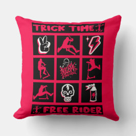 Cojín Decorativo Freestyle Trick Scooter