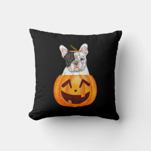 Cojín Decorativo Frenchie Halloween