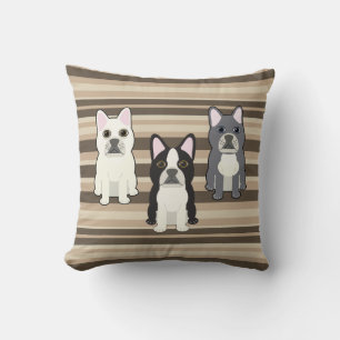 Cojín Decorativo Frenchies Tira Neutral