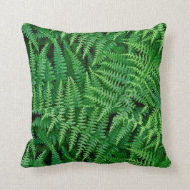 Cojín Decorativo Frenos de maidenhair verdes: