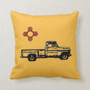 Cojín Decorativo Frente/Zia gigantes de Bob Zia que sube detrás