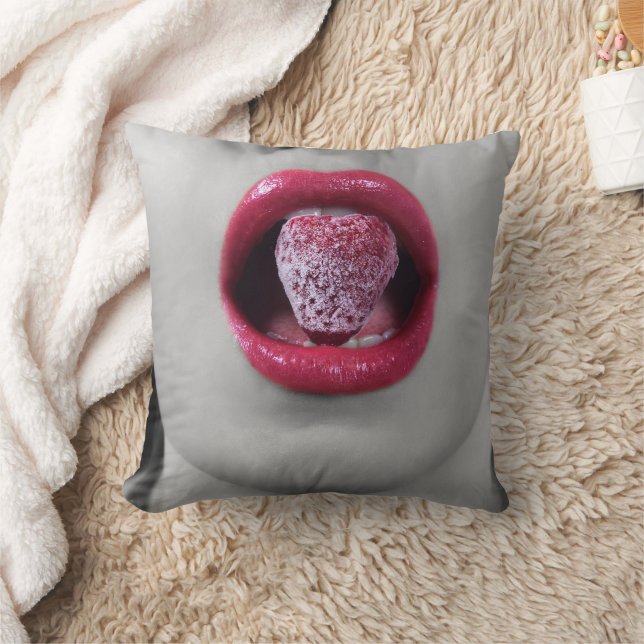 Cojín Decorativo Fresa (Manta)