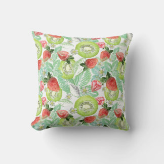 Cojín Decorativo Fresa y kiwi.