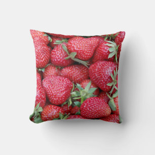 Cojín Decorativo fresas frescas