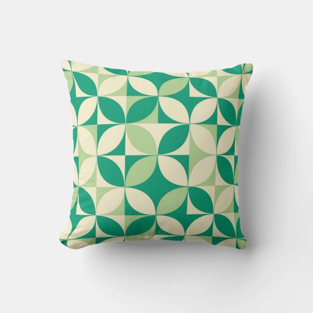 Cojín Decorativo “Fresh Green Throw Pillow (Anverso)