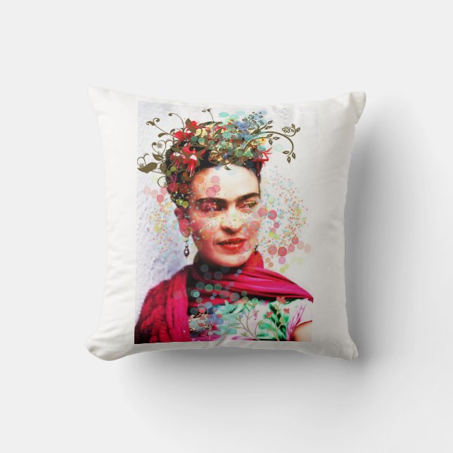 Cojín Decorativo Frida Art (Anverso)