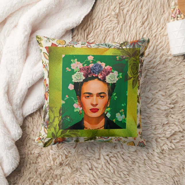 Cojín decorativo Frida Flowers (Manta)