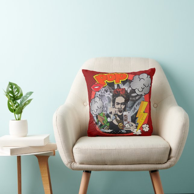COJÍN DECORATIVO FRIDA POP ART (Silla)