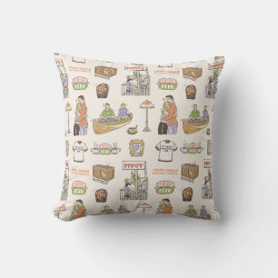 Cojín Decorativo FRIENDS™   Iconos de Dibujos Animados